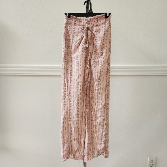 Forever 21 Women's Cover Up Summer Pants,  Tie Front Size M - Picture 2 of 12